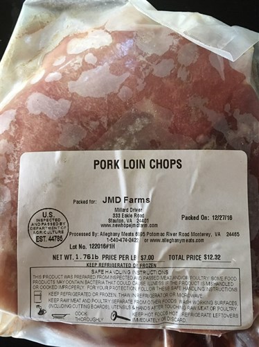 Pork Chop, Loin